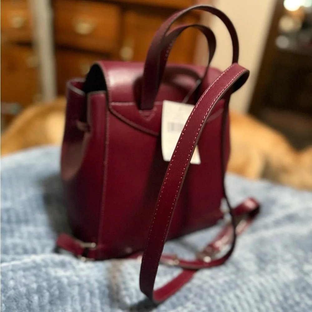 Kate Spade Deep Red Backpack - Picture 3 of 5